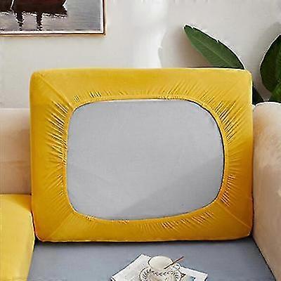 Sofá Almofada Tampa Elástico Casa Decoração Cor Sólida Protetor Sofá Cobertura Sofá Cobertura Slipcover Personalidade Combinando Lavável Z