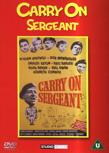 Carry On Sergeant DVD (2001) William Hartnell Thomas (DIR) cert U - Region 2