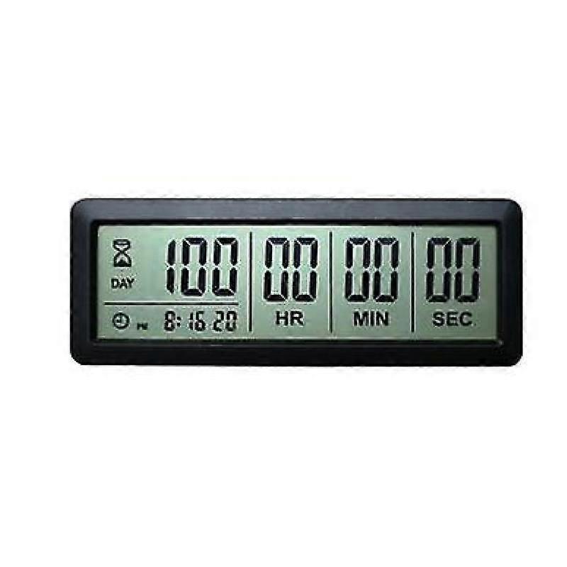 Barsinfi pol Digital 999 day timer timer clock LCD large screen countdown day timer suitable for kitchen timer