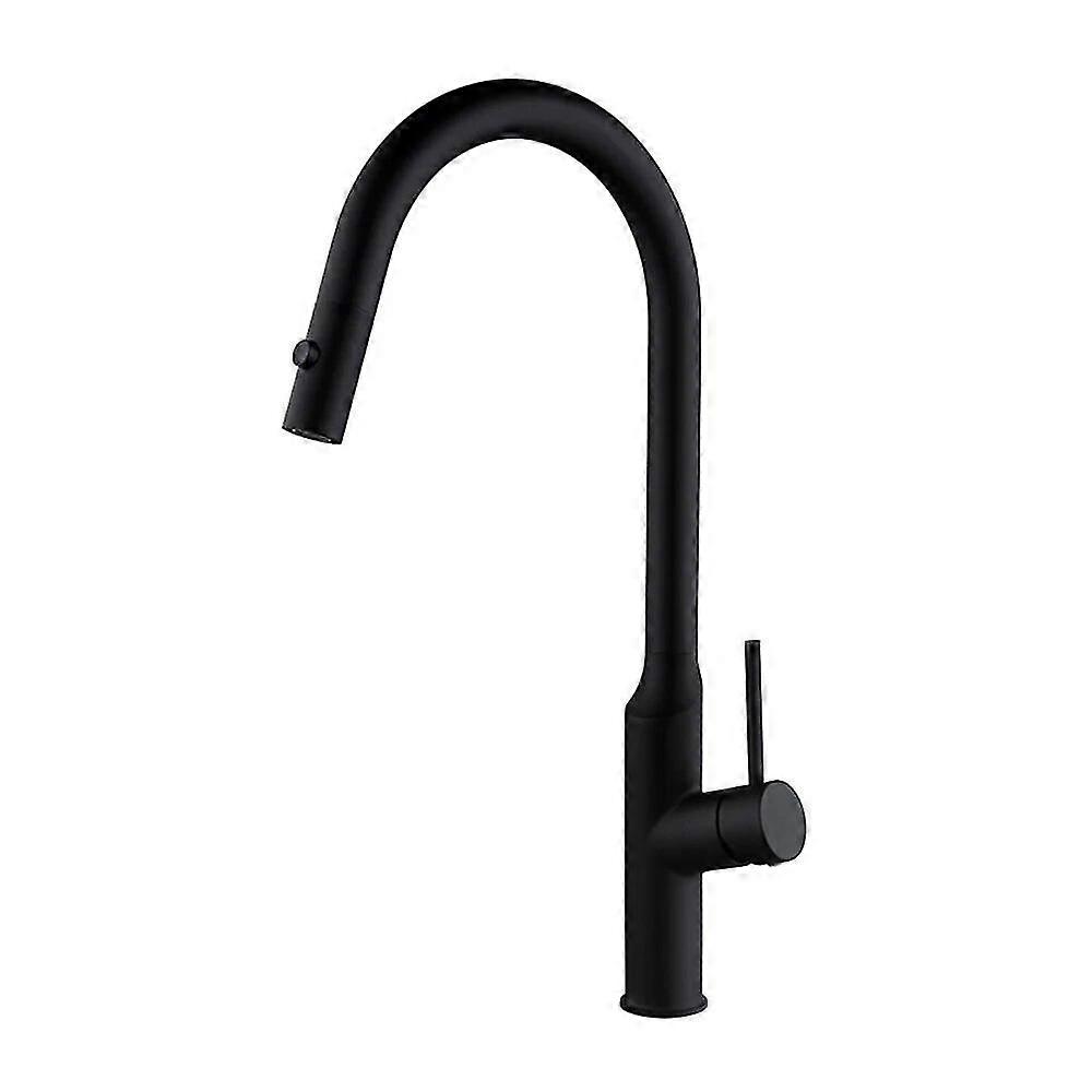Haute qualitéRobinet de lavabo de cuisine Acier Staibless Materia360 Rotation libre 60 cm Tuyau Retirer l’eau chaude et froide Deux modes de fonction Sélection