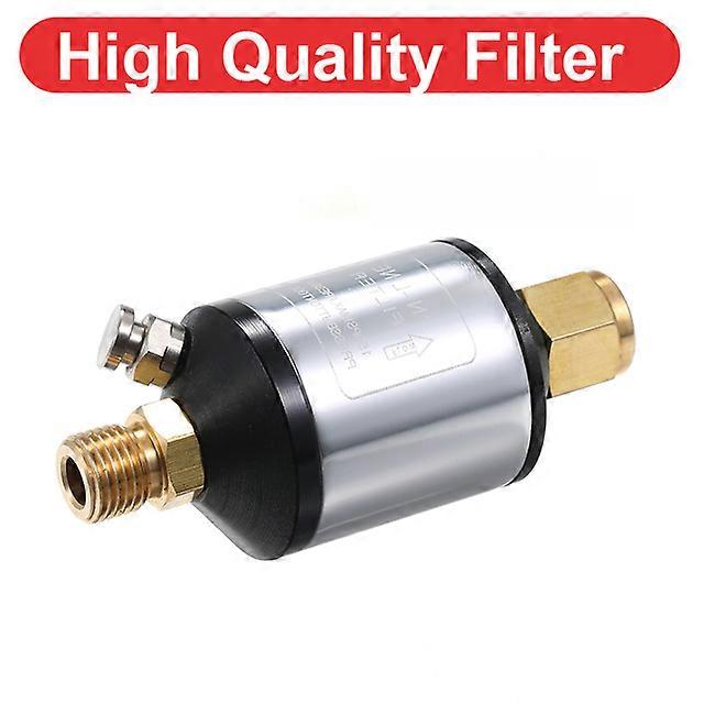 1/4'' Painting Spray Gun Tool Airbrush Fitting Mini Moisture Water Air Line Filter With European Standard Quick Coupling