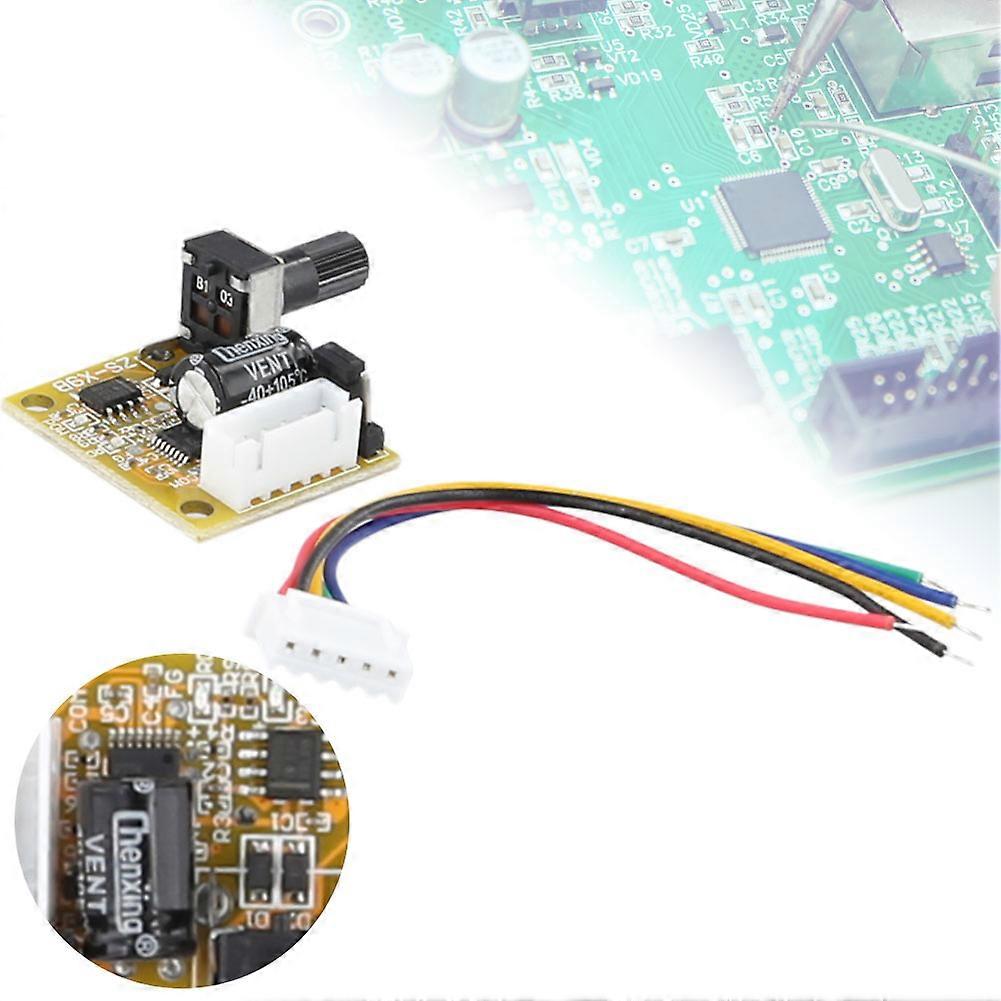 BLDC 3-Phase Brushless Motor Driver DC5V-15V Brushless Sensorless Motor Controller 2A Brushless Motor Speed Controller Board