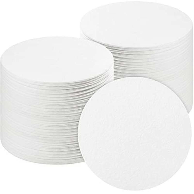 100 Sheets Round Microwave Kiln Paper Shelf Paper 4.7 Inch Ceramic Fiber Paper Insulation Ceramic Fiber Blanket