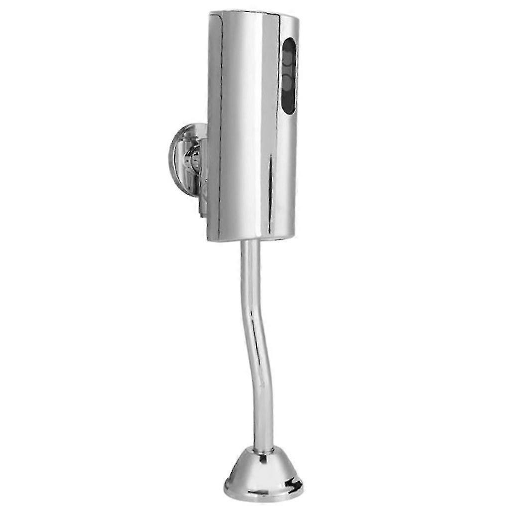 Bathroom Toilet Auto Infrared Sensor Touchless Urinal Flush Valve Wall Mount