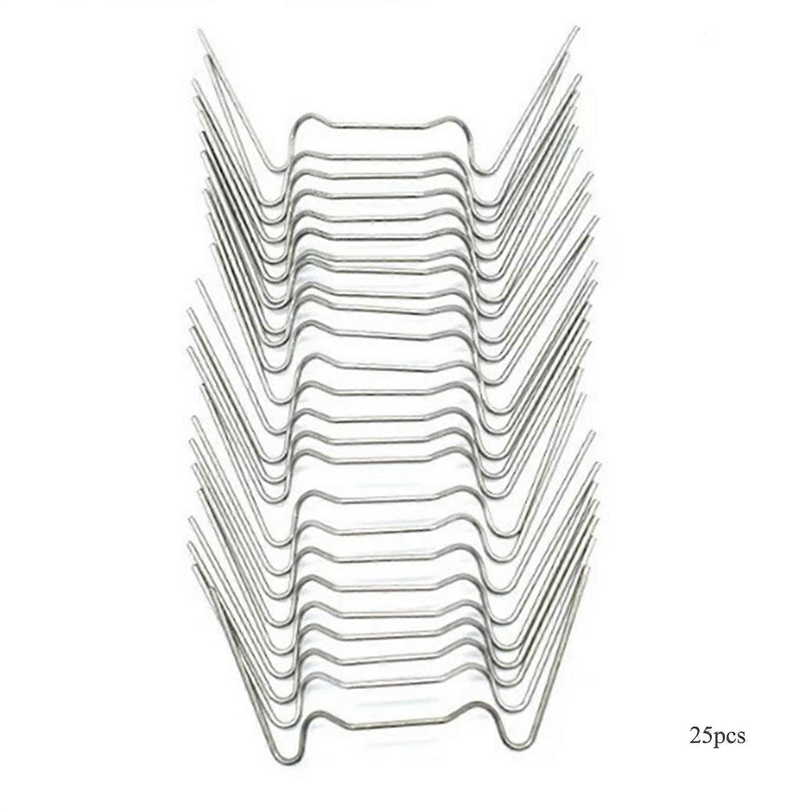 25/50pcs W Type/Z Type Greenhouses Clips Durable Glass Pane Fixings Clips Greenhouses Glass Tool