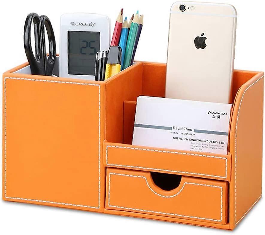 ZK- 1PC Multifunctional Compartment Desk Storage Box (Random Color)