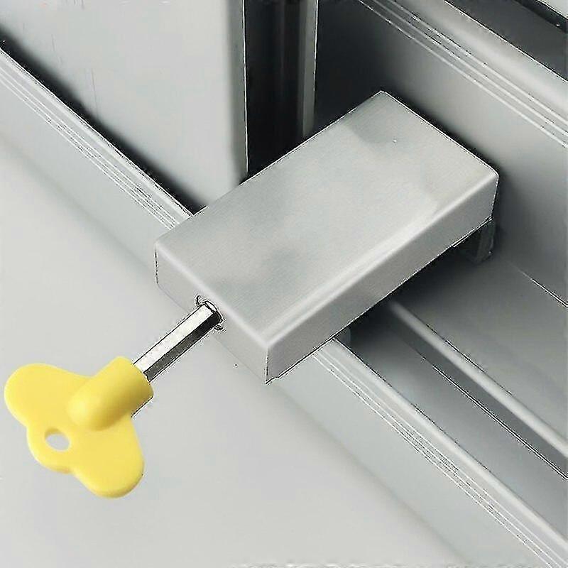 Door and Window Sliding Lock Stopper – Cabinet Hardware, Child Safety Limiter