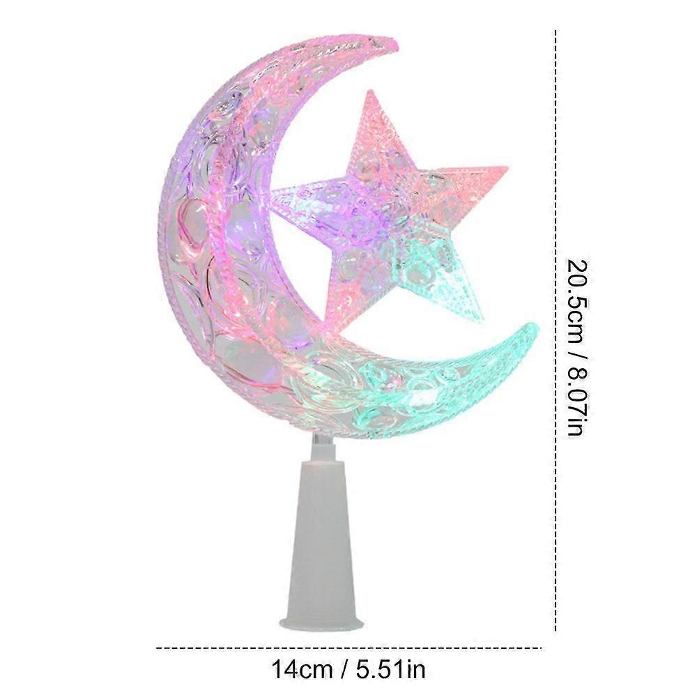 Lampe de lune d’étoile Lampe d’étoile décorative avec différents modes d’éclairage Table Art Artisanat Décor Fournitures Mignon LED Nuit Star Lune