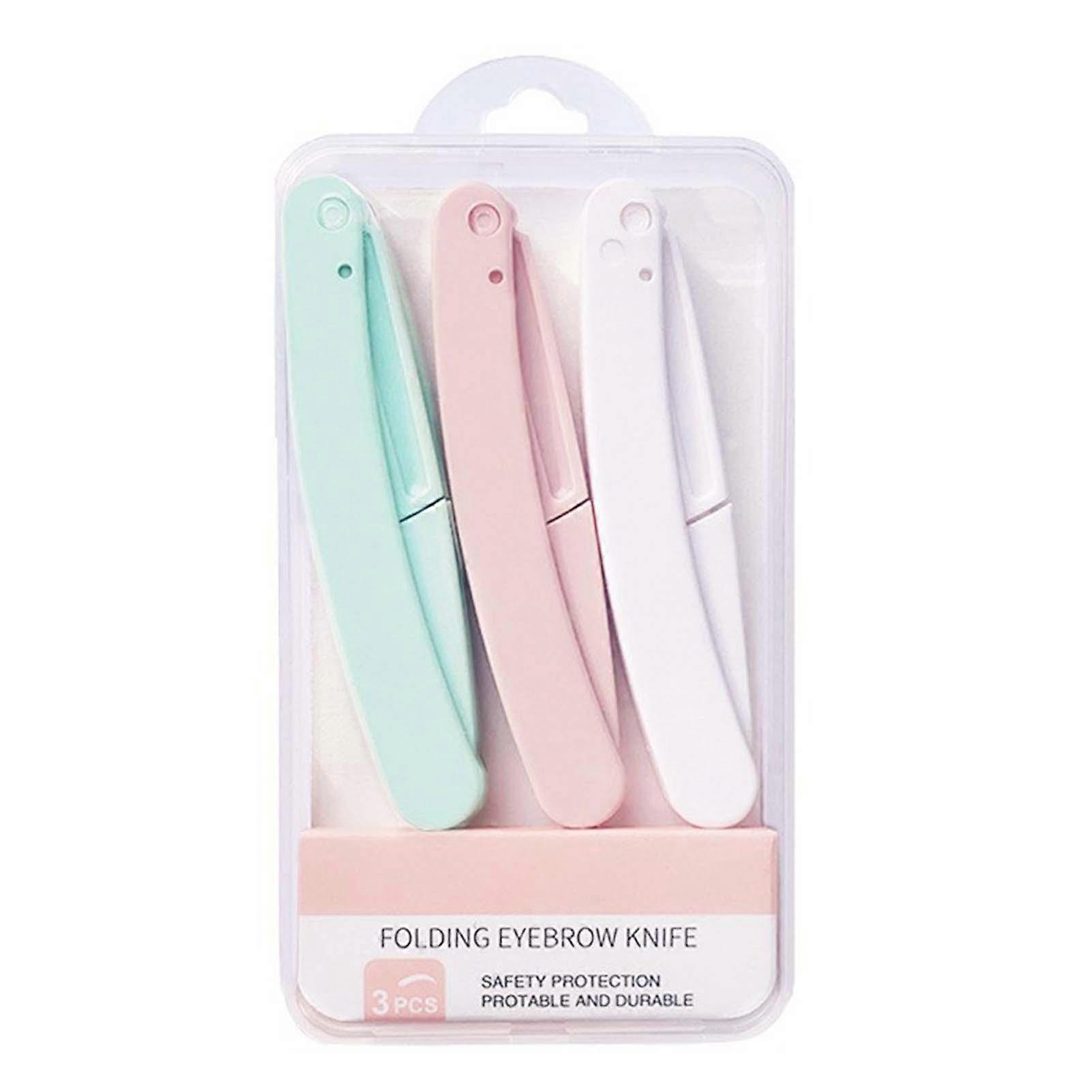 Foldable Eyebrow Trimmer Multipurpose Exfoliating Facial Razors Easy to Use for Daily Beauty
