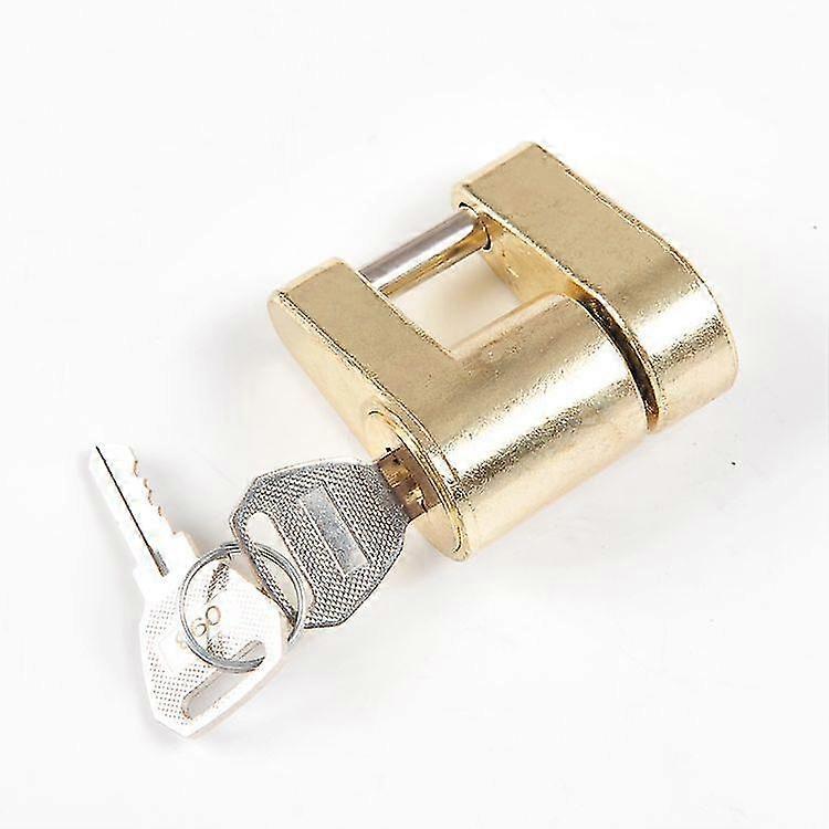 Wabjtamtrailer Coupler Padlock Solid Brass Trailer Locks For Hitch Security Theft Protection