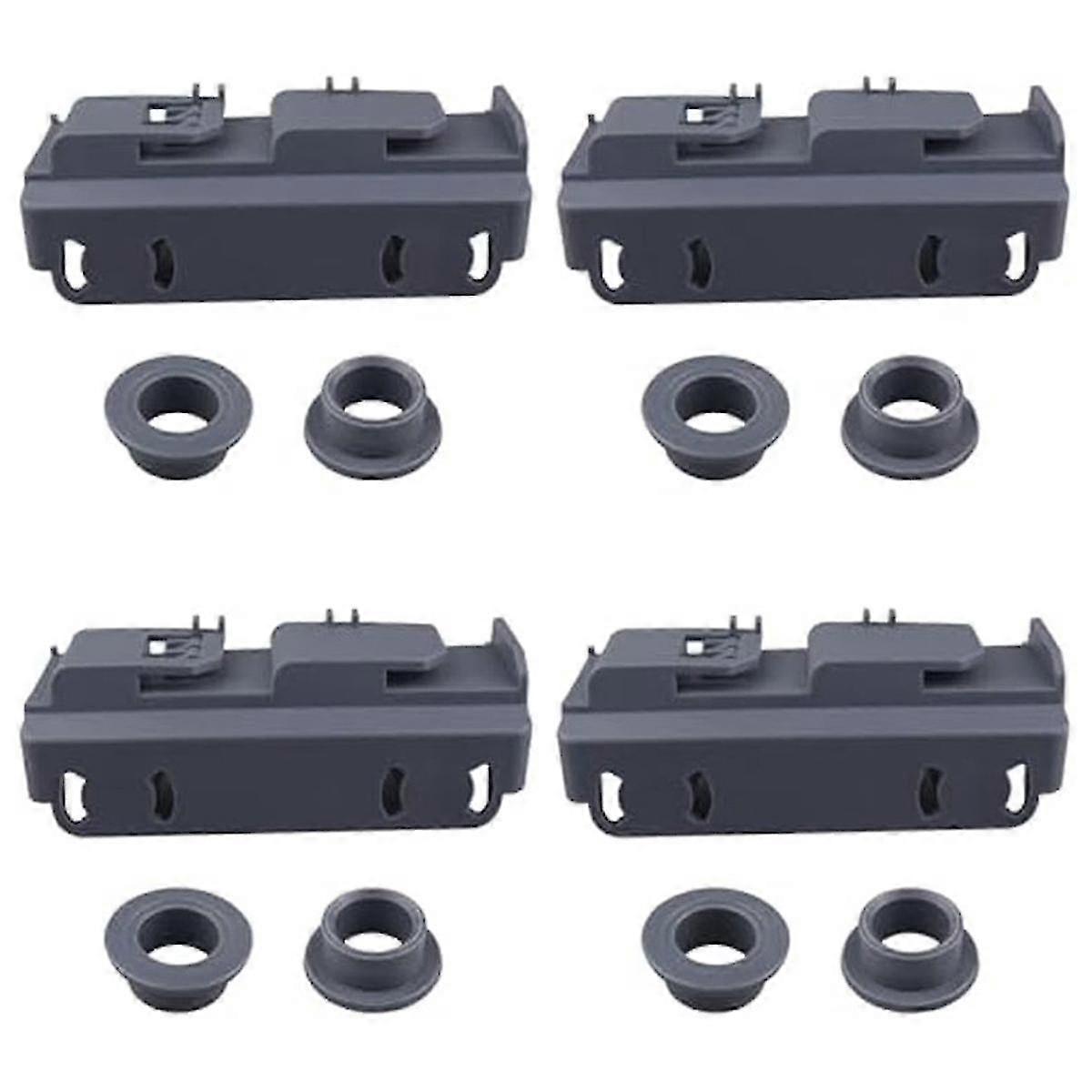 4pack Wd28x27241 סלסלות מדיח כלים מנשא מתלה וערכת רולר חלק חלופי לגלגלי מדף תחתון למדיח כלים