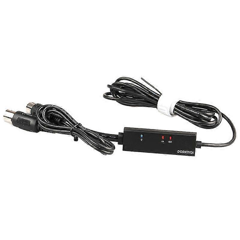 Mtu-11 Midi To Usb C Type C Cable Usb Midi Converter With Indicator Light For Android