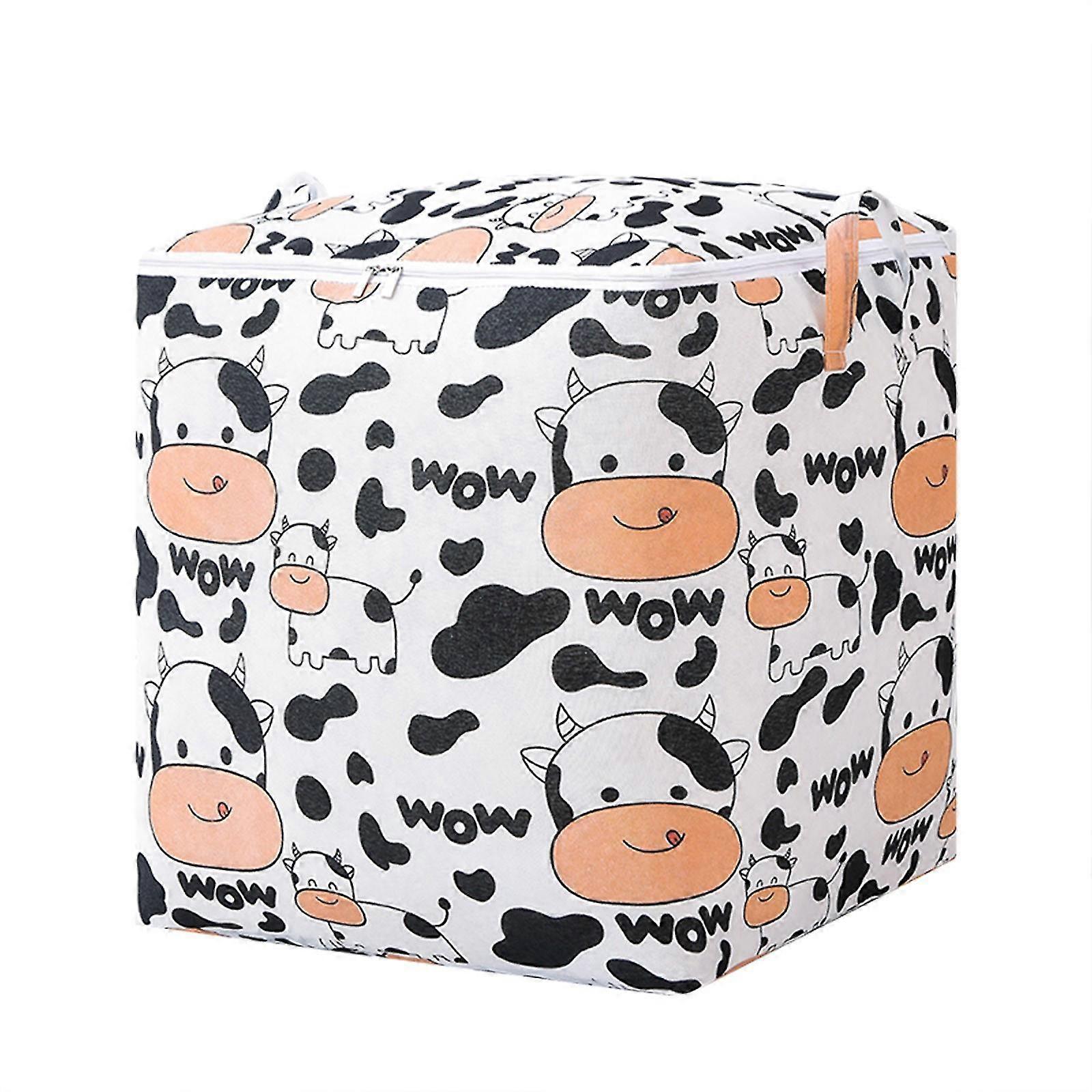 135l Largecapacity Storage Bag With Handle Largecapacity Storage Bag Foldable Storage Bucket For Quilt Blanket And Pillow