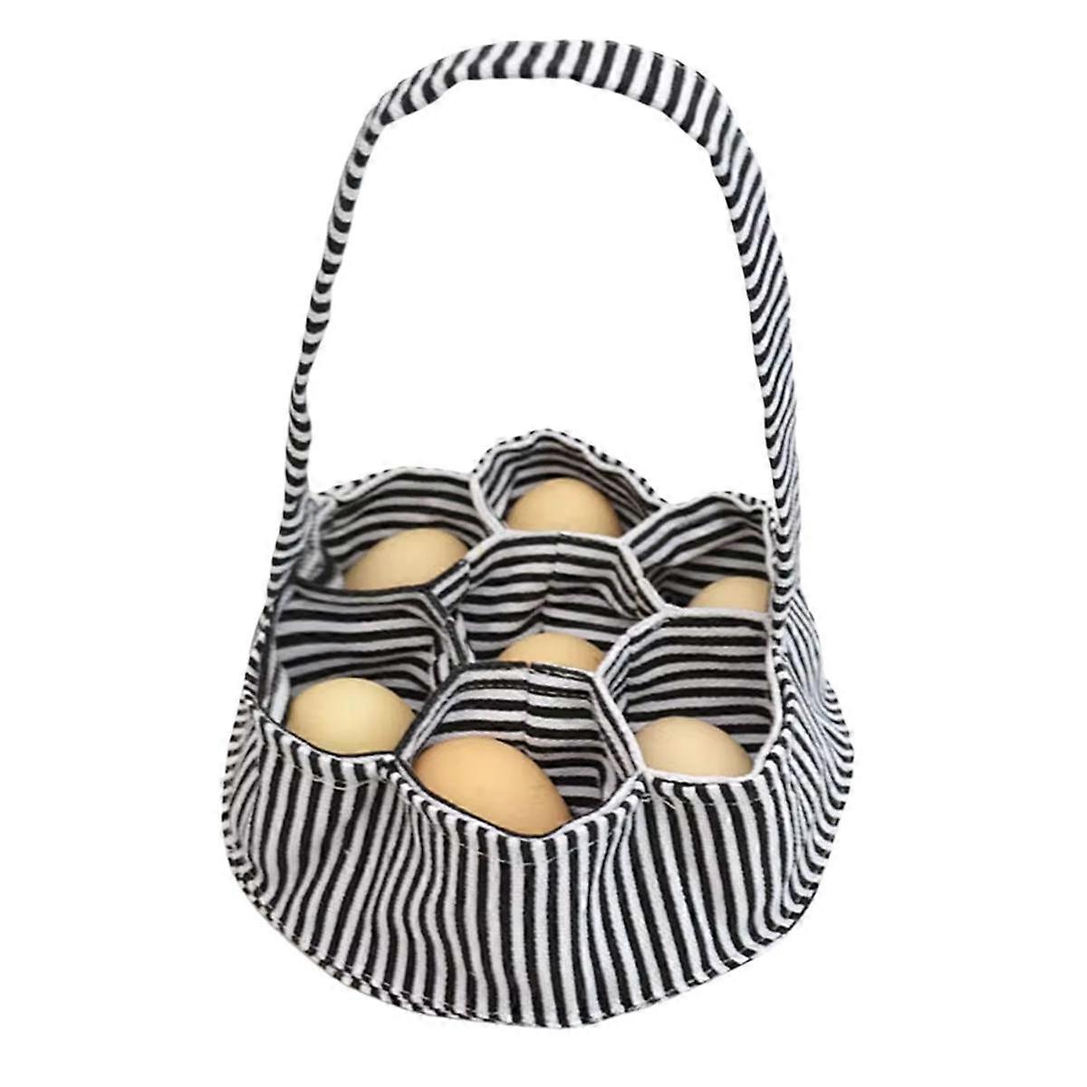 Egg Collection Basket for Chicken, Duck and Goose Eggs for Housewife Farm Garden Storage Supplies C