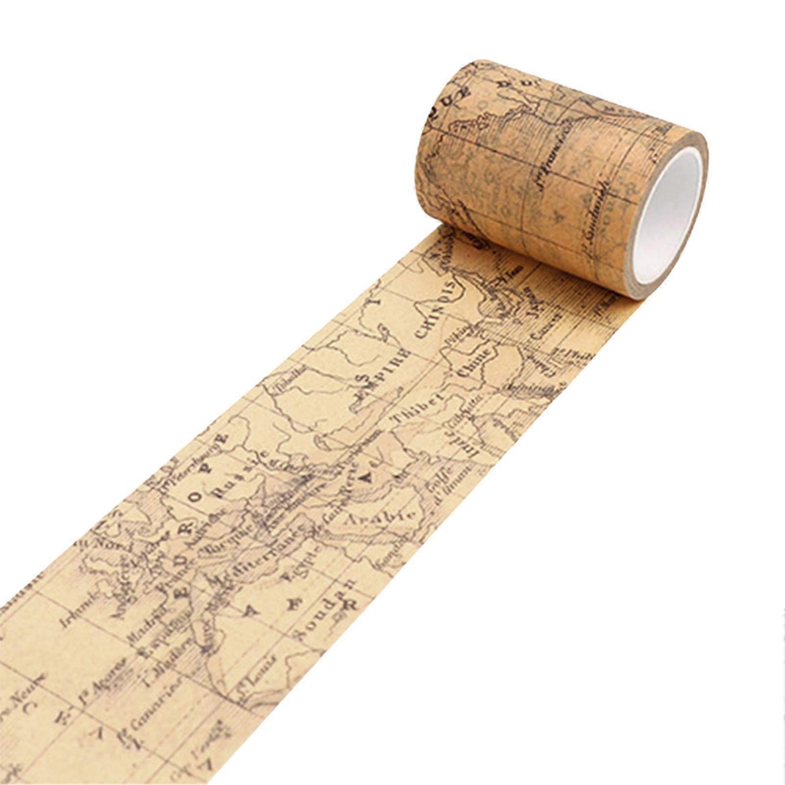 Masking Tape Gothic Type DIY Decor Retro Adhesive Washi Tape for Scrapbooking KAESI