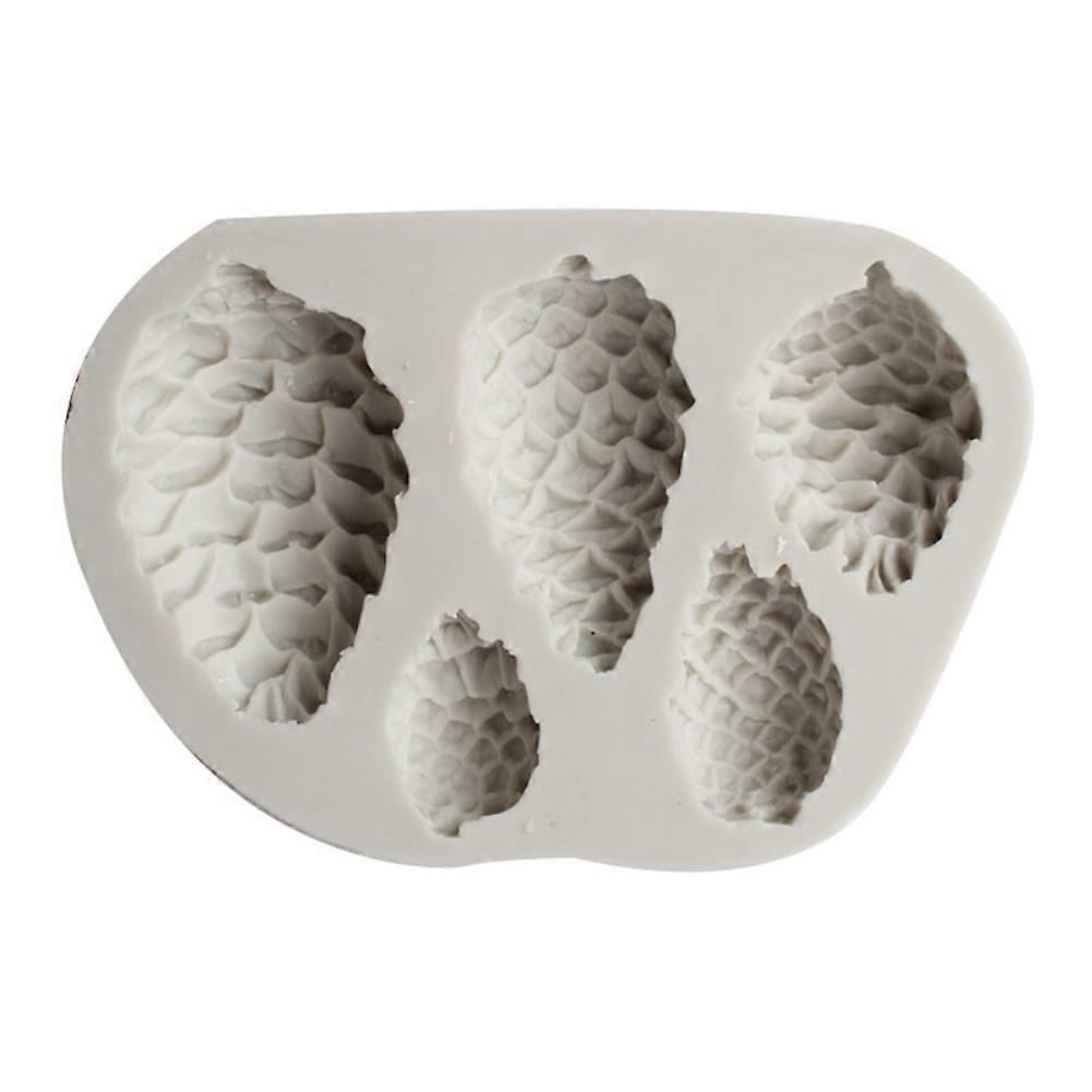 Silicone Pinecone Shape DIY Fondant Cake Chocolate Decorating Mold Baking Tool KAESI