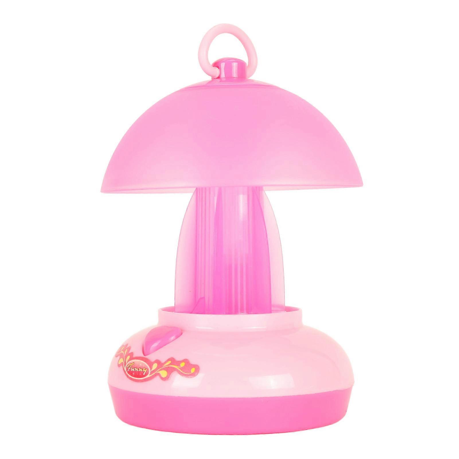 Cute Night Light Pink AA Battery Powered Soft Warm Vibes Strong ABS Kids Desk Lamp for Game Bedroom Decoration