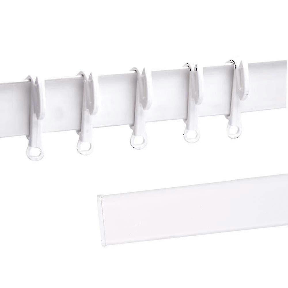 50pcs Window Curtain Valance Clips, Plastic Adjustable Clip Hooks,48mm