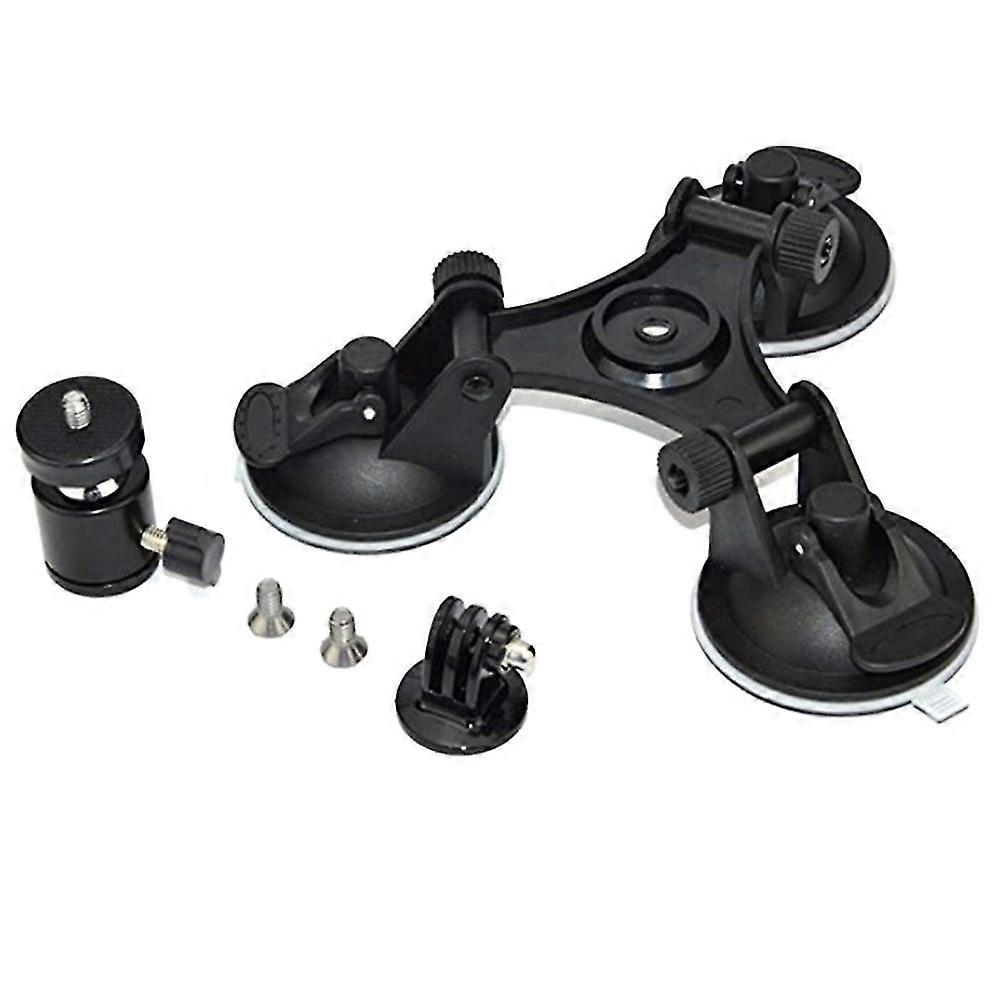 Car Windshield Suction Cup for Action Camera Tripod Bracket for Hero7/6/5/2/3/3+/4 with Gimbal Suct