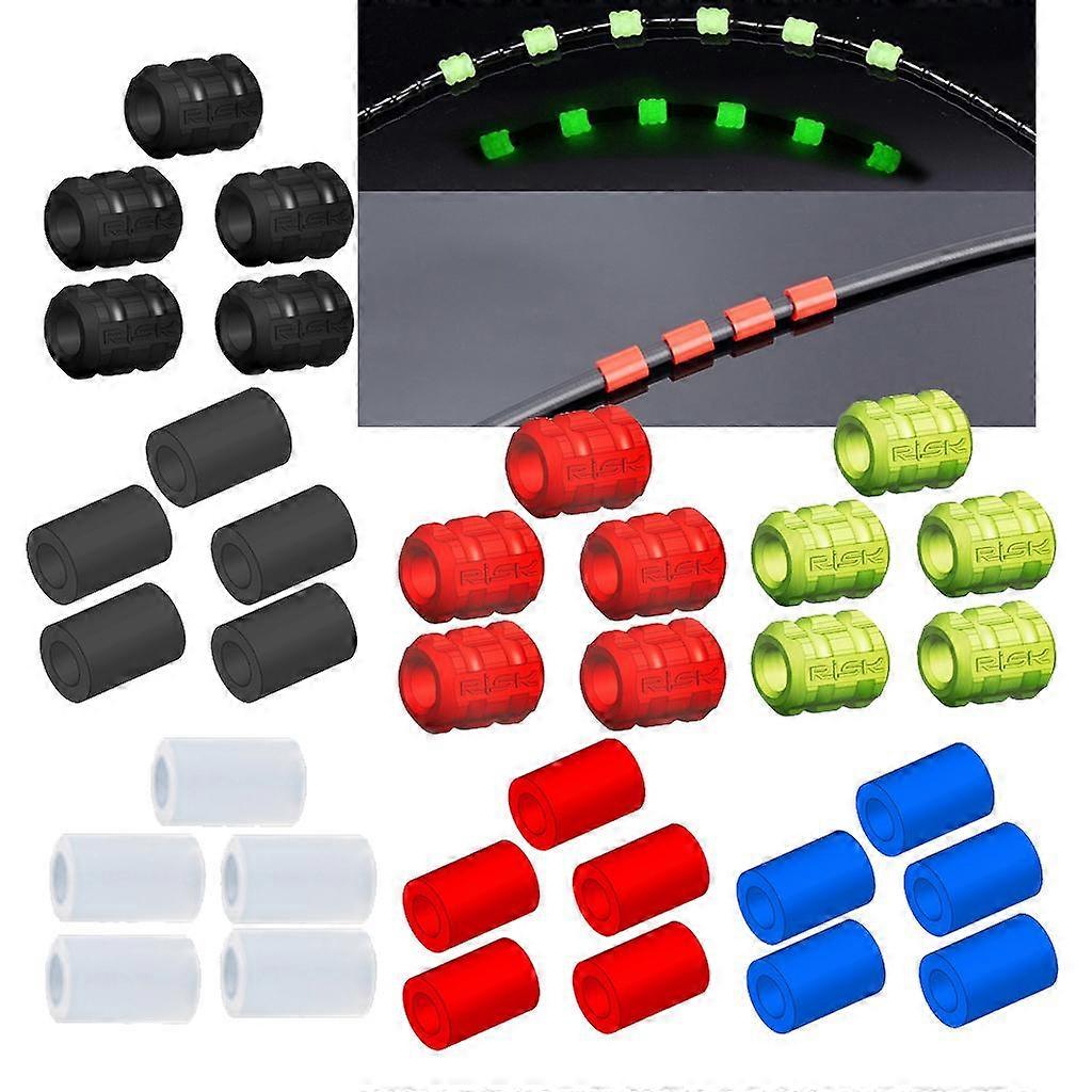 2x 5 Pieces  Cables Frame Protector Silicone Case Glow in The Dark Cover