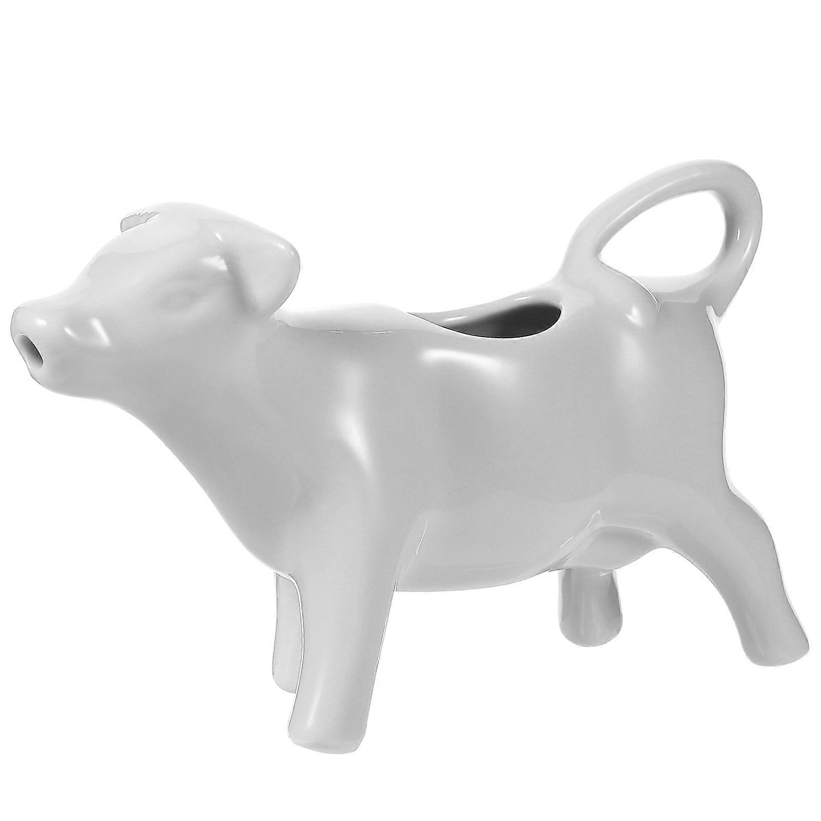 1ks Kreslený Mléko Smetana Džbán Kávový Smetanový Dávkovač Porcelánový Krémový Džbán Sirup Servírovací Dávkovač