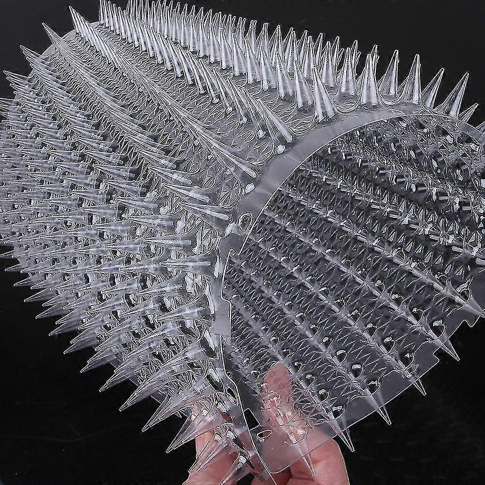 حصيرة سكات خارجية / داخلية طاردة للقطط / رادعة للقطط والكلاب وأغطية الآفات ، 16 × 13 بوصة ، 8 عبوات