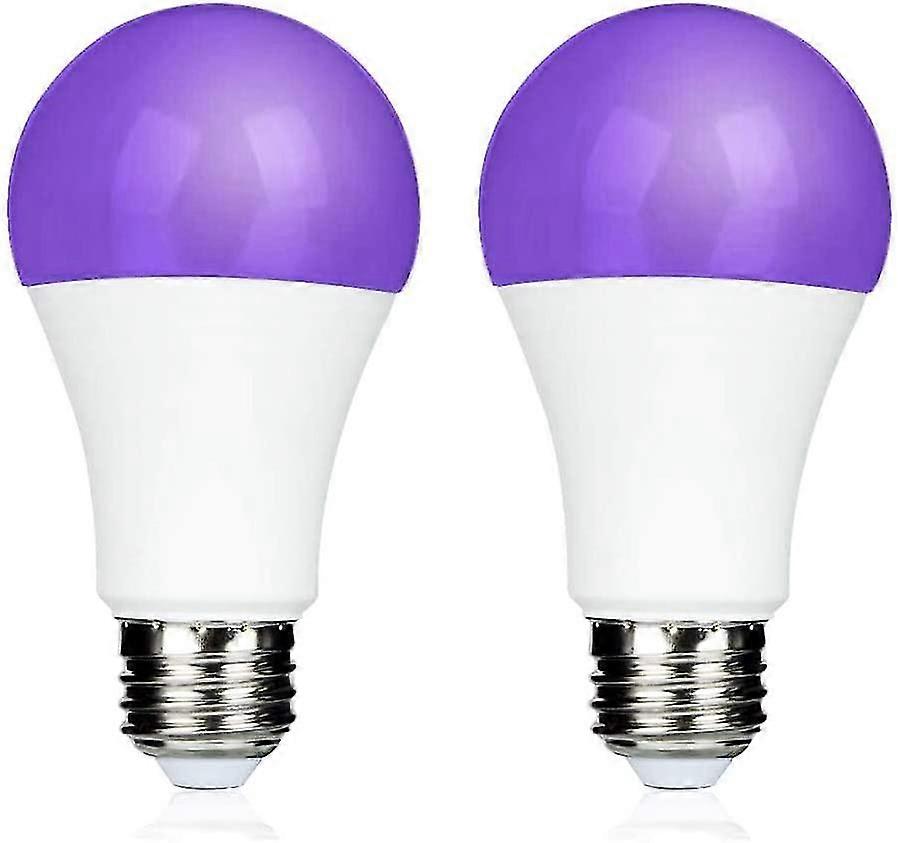 ネオンパーティー395nmブラックライト、パープルUVライト、UVLEDブラックライト、パーティーUVライト、ボディペインティング、子供の誕生日のための9W E27 LED電球