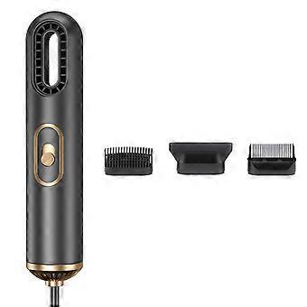 2set kannettava hiustenkuivaaja kolme yhdessä kaksinkertainen negatiivinen ionitekniikka suuritehoinen hiuspuhallin kotikampaamoon 220V harmaa CN-pistoke 220V