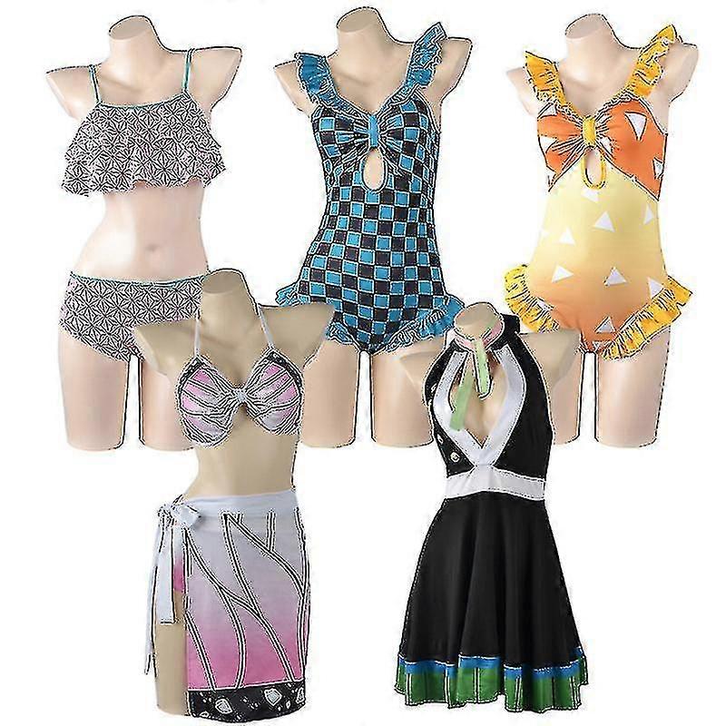 Demon Slayer Swimsuit Cosplay Suit Y