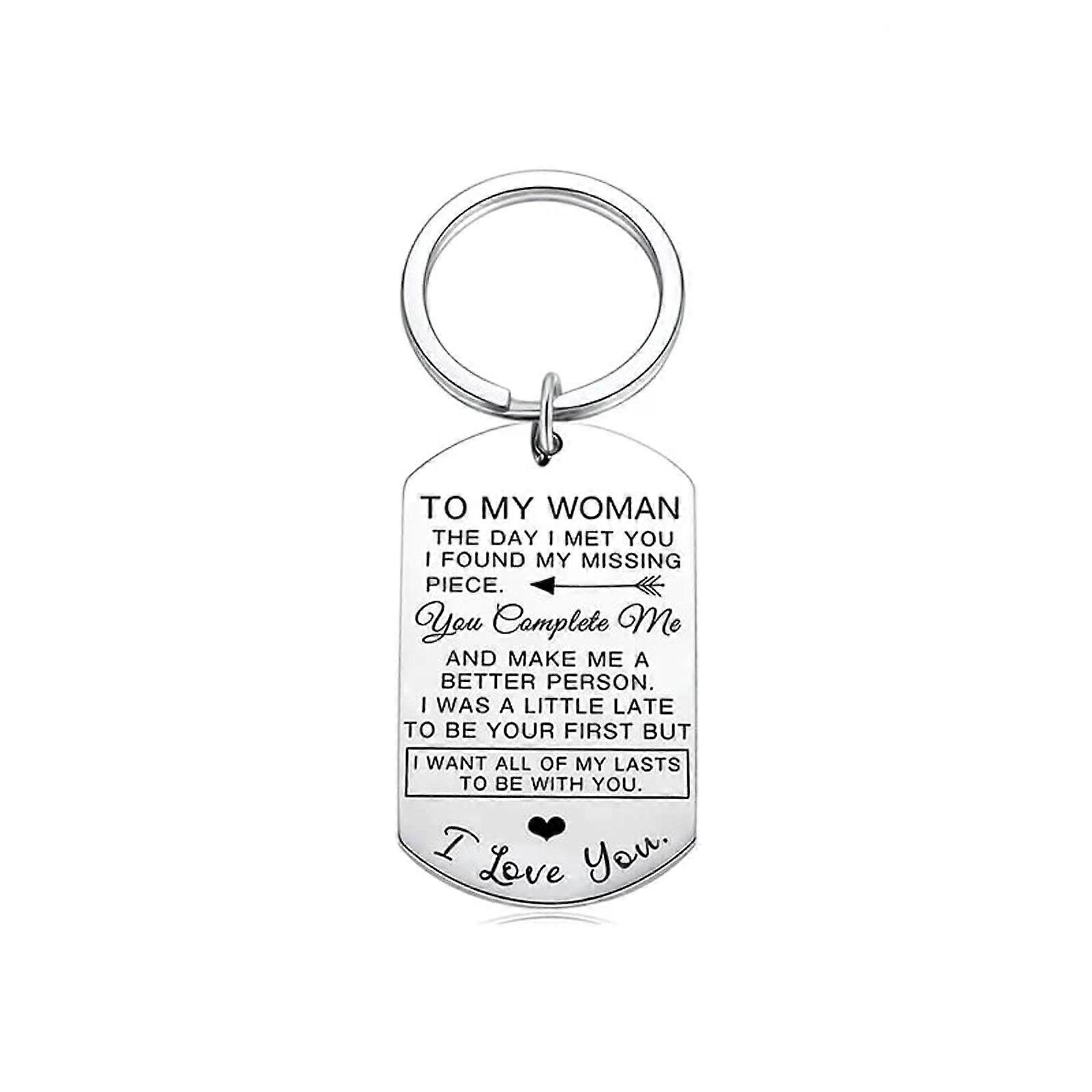 I Want All Of My Lasts To Be With You Keychain