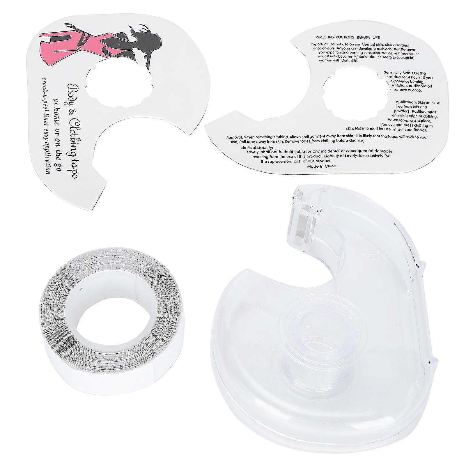 Double Sided Adhesive Tape for Fabric Clothes Dress - Portable and Self Adhesive