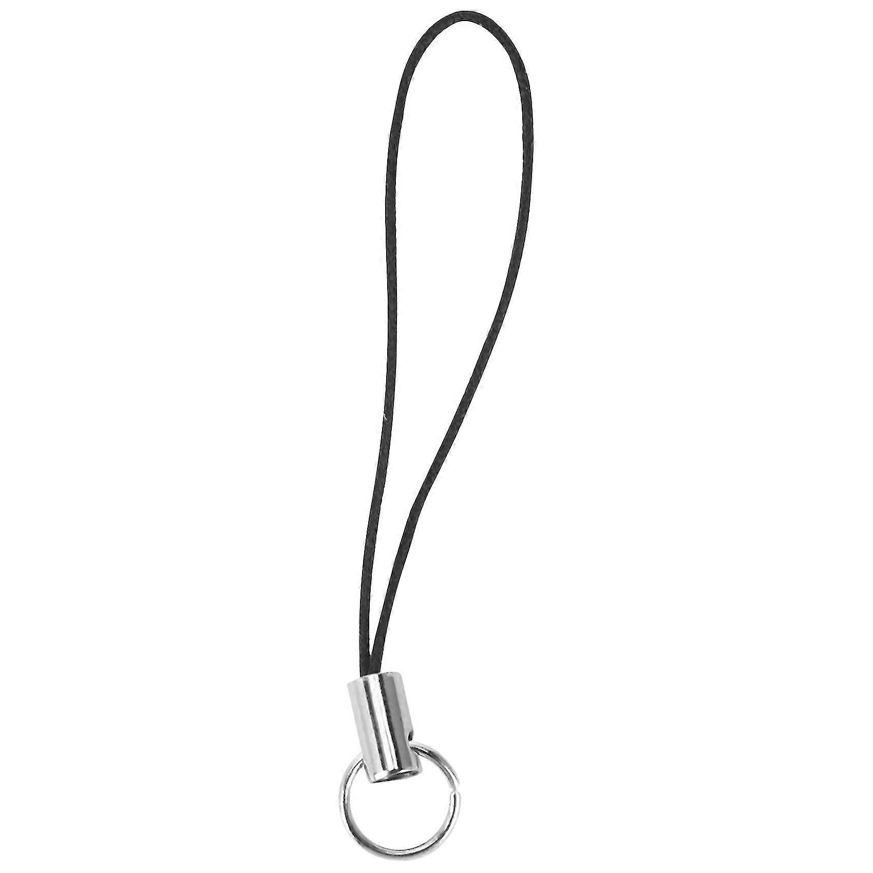 10 Piece Cell Phone Strap With Blacksilver Tone Split Ring