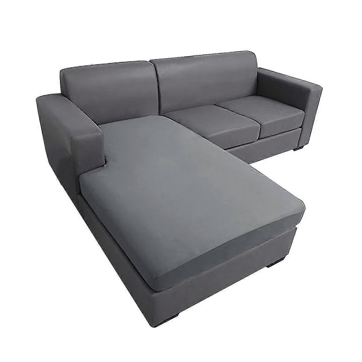 Simple Solid Color Sofa Cushion Cover Sofa Cover Cover All-inclusive Elastic Sofa Towel Cover