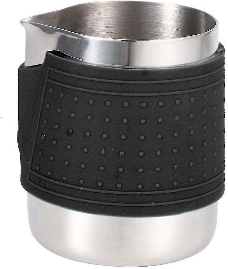 350ml Milk Frothing Pitcher, Stainless Steel Small Milk Jug Espresso Steaming Jug Latte Art For Home Barista, Coffee Machine Accessorie(1pc)