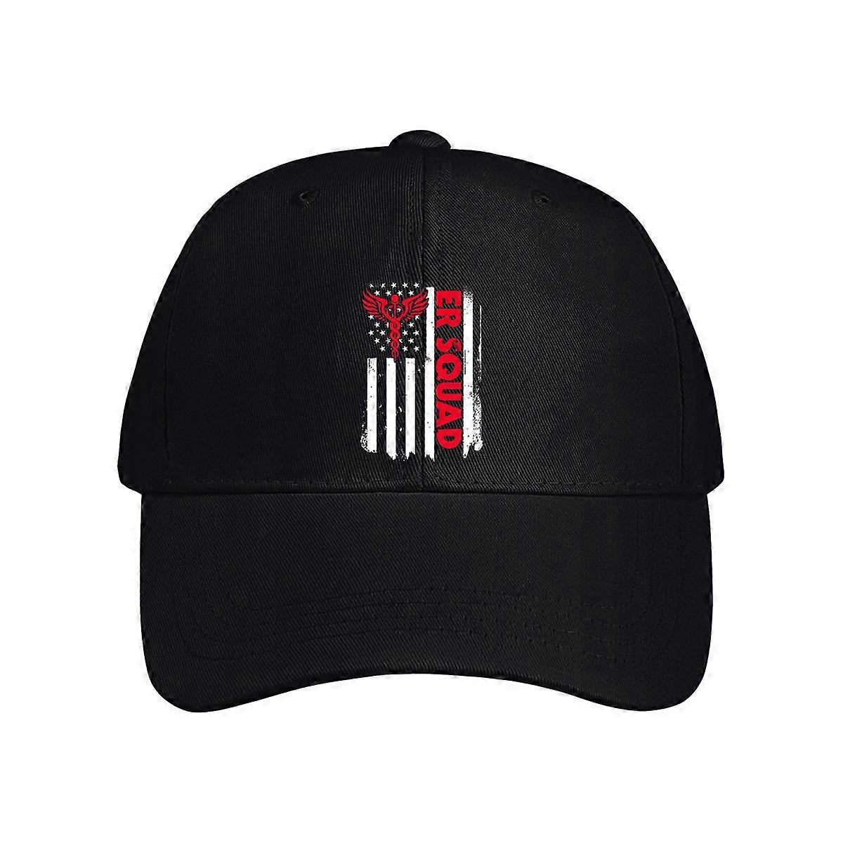 Er Squad American Flag Baseball Cap