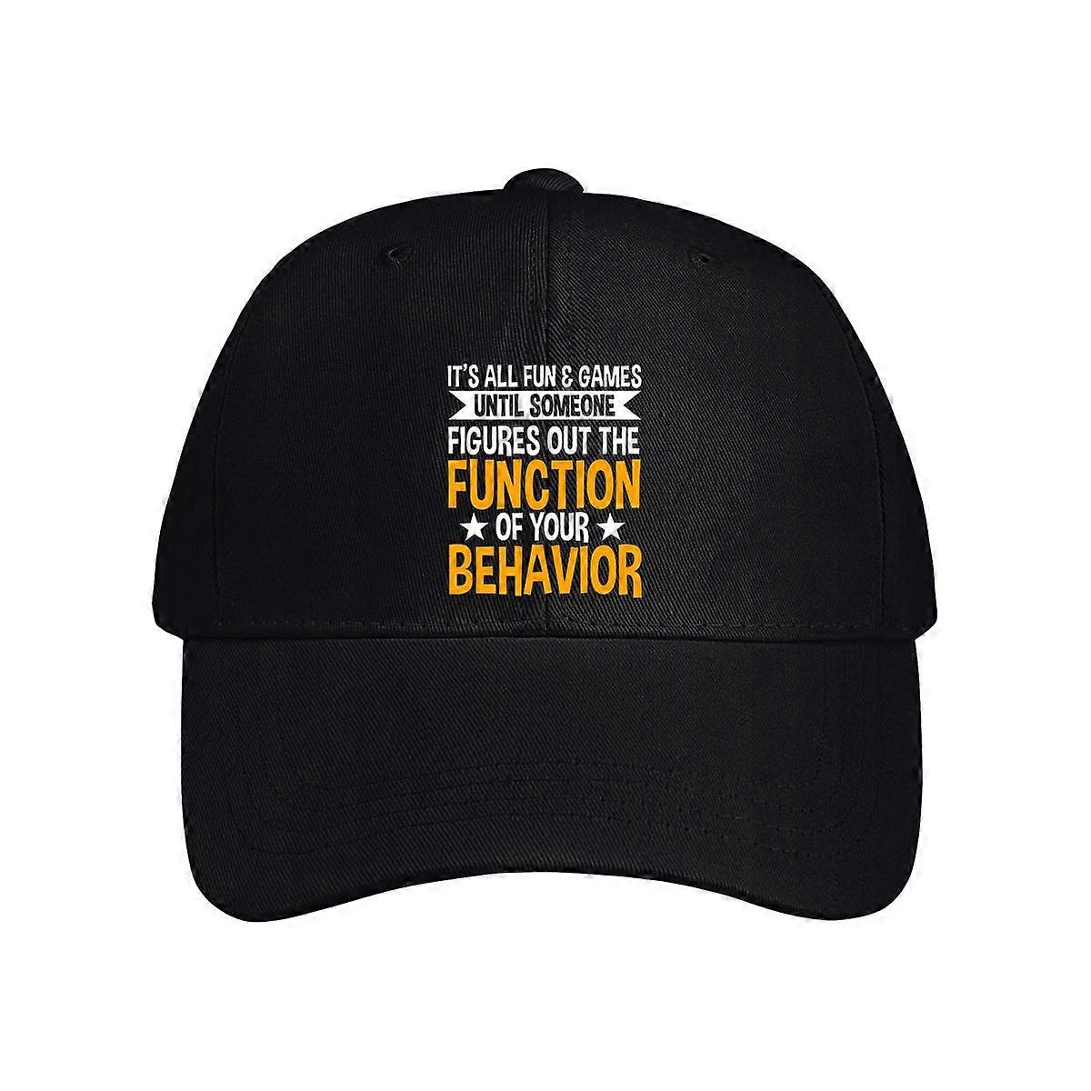 It's All Fun & Games Until Someone Figures Baseball Cap