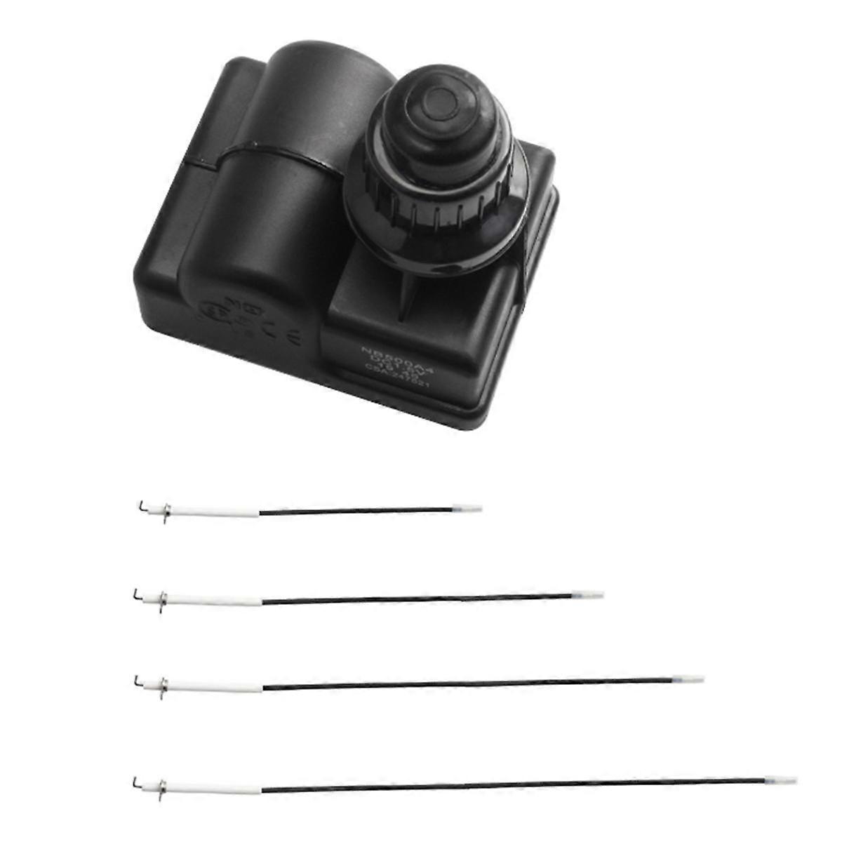 For 36 Inch Grill 4 Outlets Grill Igniter Kit Electronic Spark Igniter for Igniter Replacement