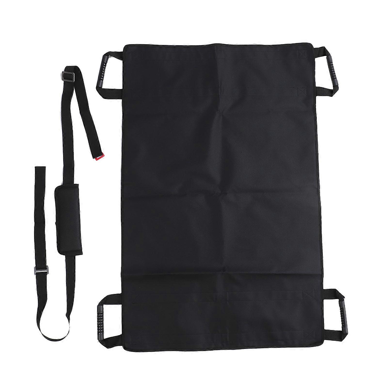 Bed Transfer Pad Oxford Cloth Nylon Webbing Patient Transfer Sheet Aid Assistant Patient Slide Sheet with Shoulder Strap