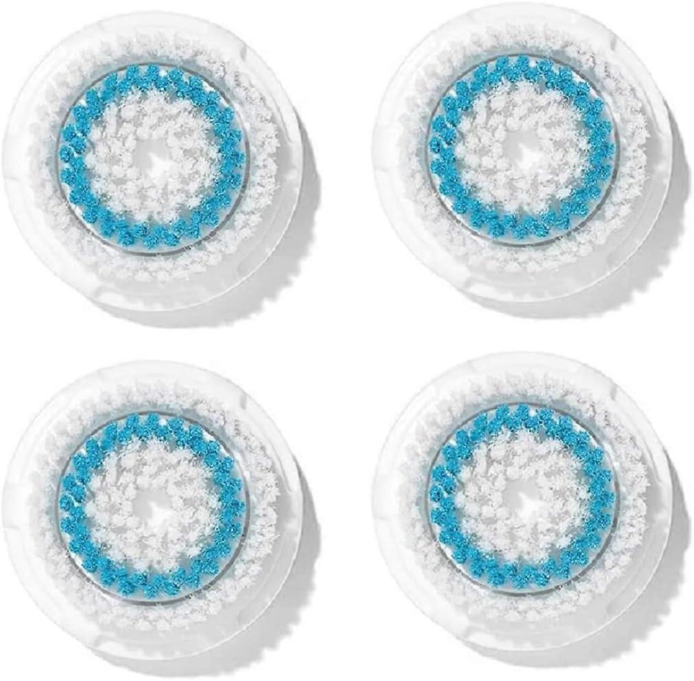Deep Pore Facial Cleansing Brush Head Replacement 4 Counts