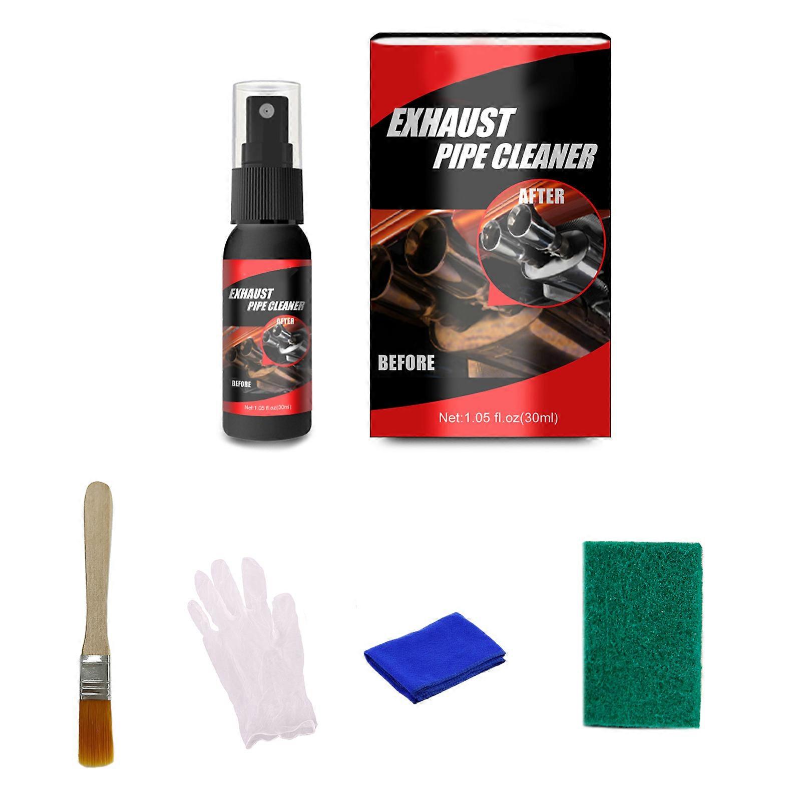 30ml Motorcycle Exhaust Pipe Rust Remover Metal Surface Cleaner Derusting Fluid