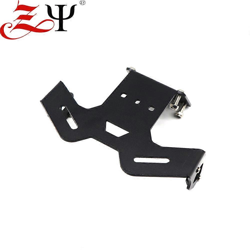 Applicable To Yamaha Mt-15 2019-2020 Motorcycle Modification With Light Short Tail License Plate Frame License Plate Holder