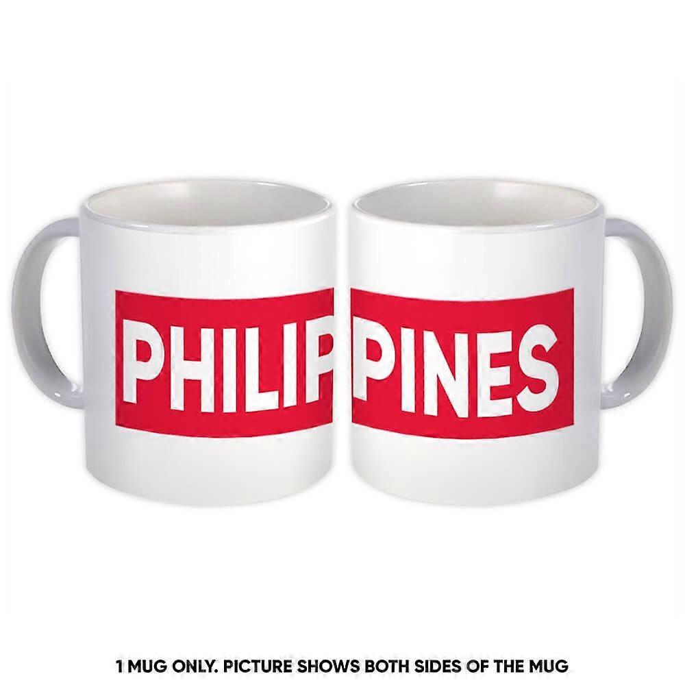 Gift Mug: Philippines Philippines Red