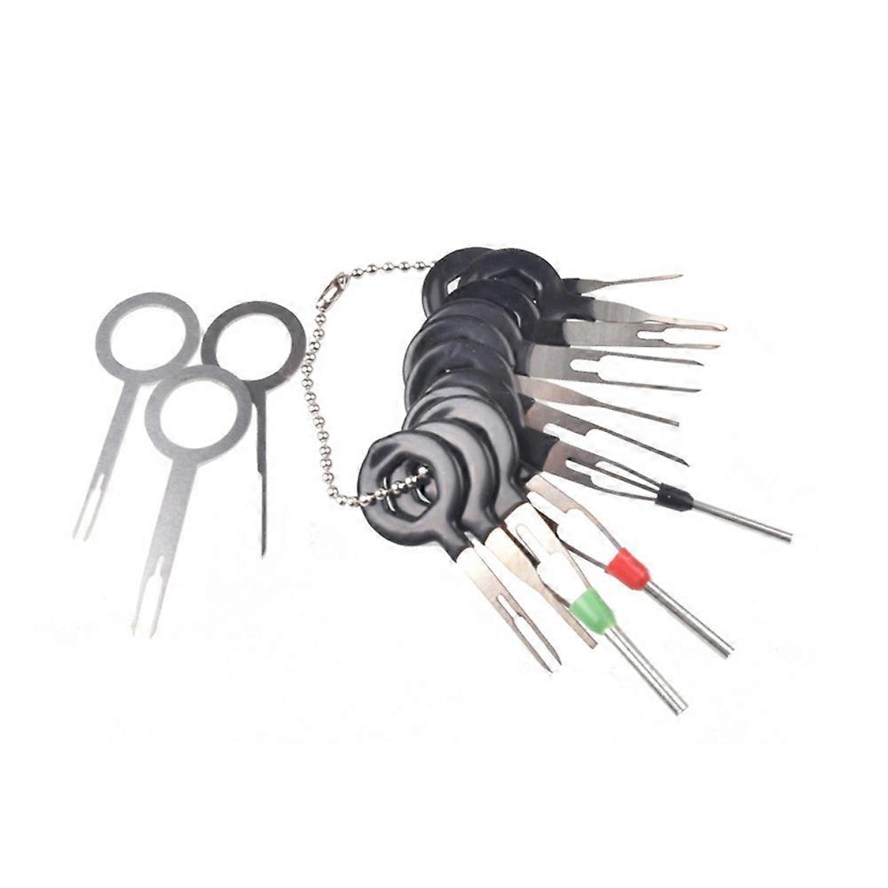 14Pcs Car Wire Terminal Removal Wiring Connector Pin Extractor Puller Tools