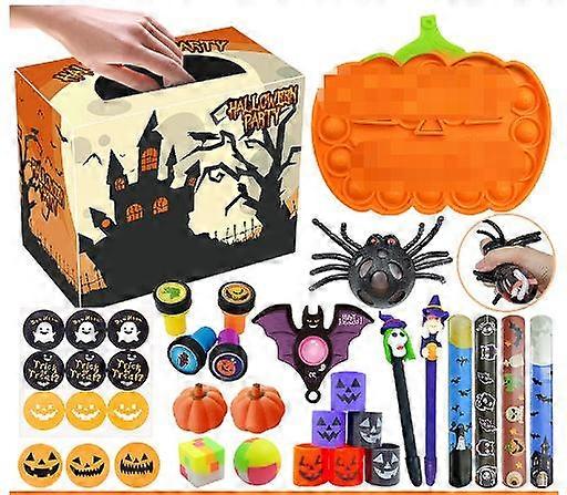 Halloween Blind Box Halloween Decompression Spoof Toys Fun Blind Box W-01 60PC