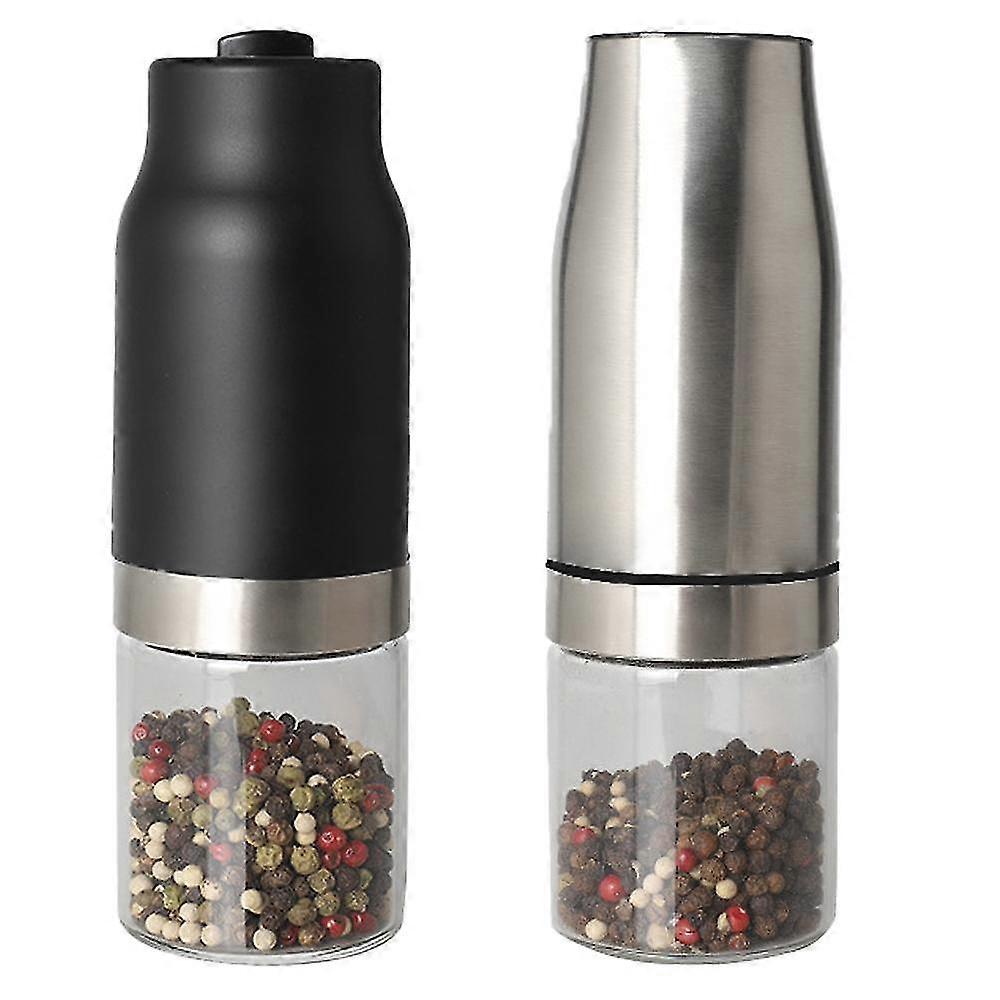 Electric Salt And Pepper Grinder Set - Gravity Salt