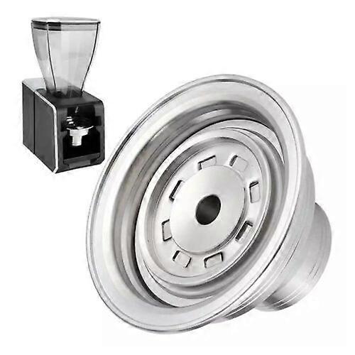 Rustfritt stål kaffekapselomformer for Nespresso Vertuo Adapter Filter Pod