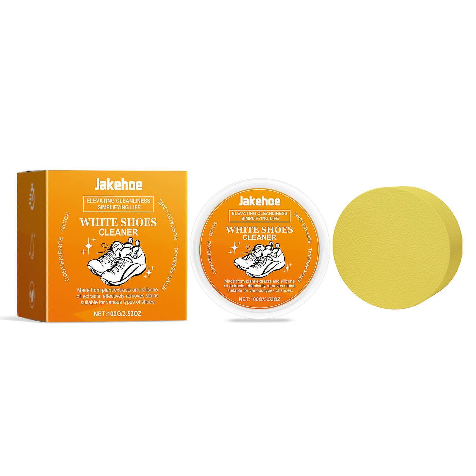 Multi-Functional Shoe Cleaning Cream - Wash-Free, Gentle Stain Remover for White, Canvas & Leather Shoes - Effortless Dirt & Scratch Removal with Coco