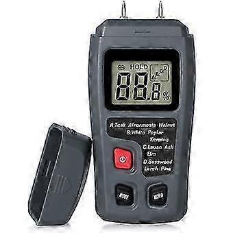 Handheld Wood Moisture Test Meter LCD Moisture Tester compatible with Wood Moisture Detector compatible with Firewood Paper Humidity Measuring