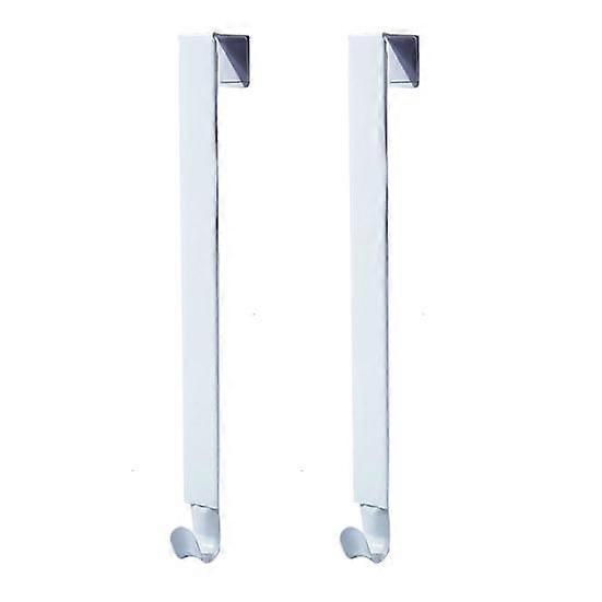 1/2Pcs Adjustable Christmas Wreath Hanger Rustproof Corrosion Resistant No Drill Installation Extendable Door Hanger Storage Hook