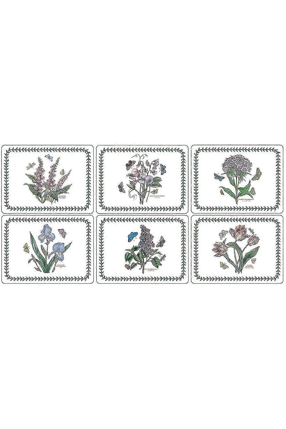 Pimpernel Botanic Garden Tischsets Set mit 6 neuen Designs -CDSX